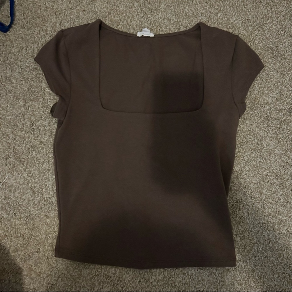 Garage Chocolate Brown Women's Blouse